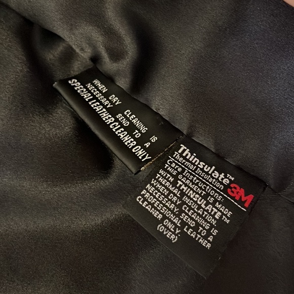 Womens Wilson’s leather jacket with tie - Picture 7 of 12